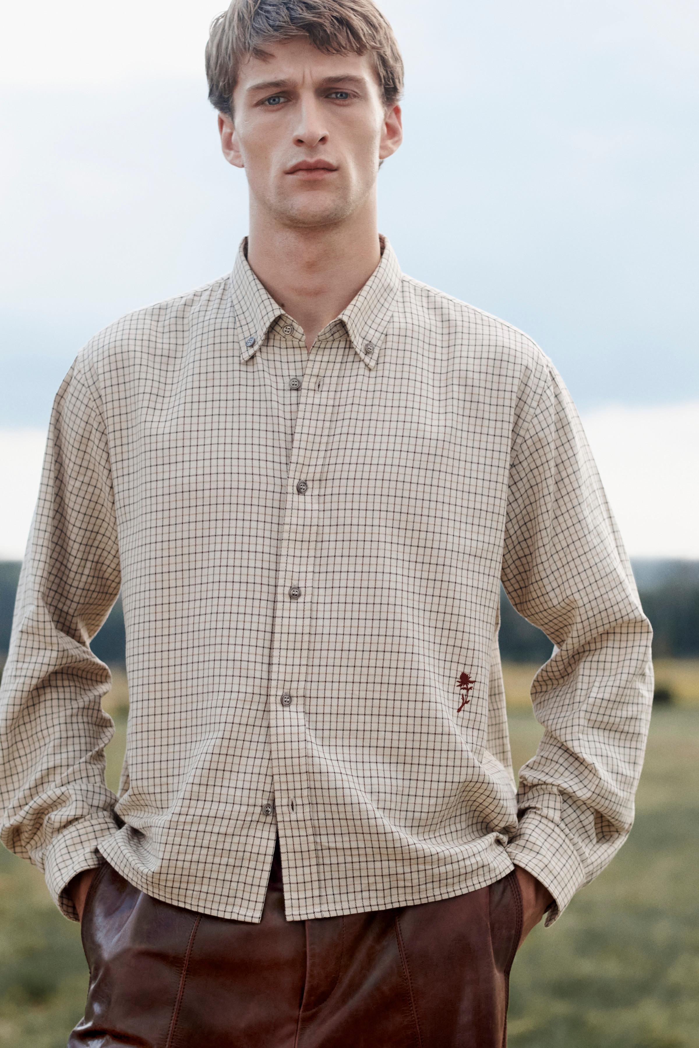 LIMITED EDITION PLAID CROPPED FIT SHIRT